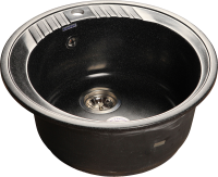 Кухонная мойка GranFest Rorndo 520, R-520 черный